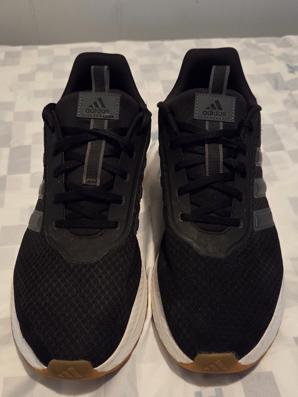 Adidas Men’s Black Running Sneakers